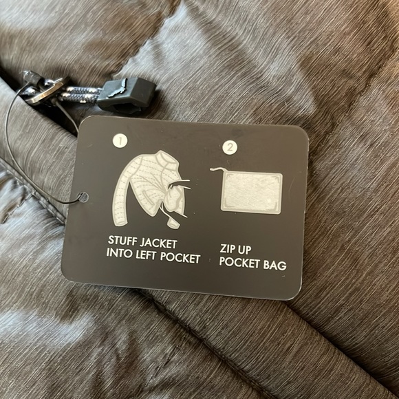 Hawke & Co. sport packable ultralight gray down jacket size extra large - Picture 10 of 11